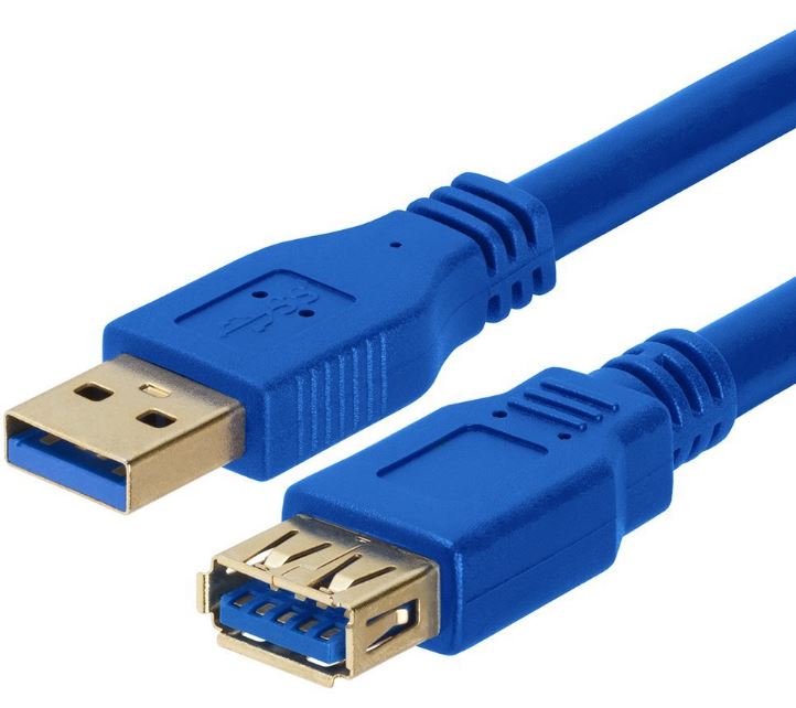 Astrotek USB 3.0 Extension Cable 3m - Type A Male to Type A Female Blue Colour Astrotek USB 3.0 Extension Cable 3m - Type A Male to Type A Female Blue Colour
